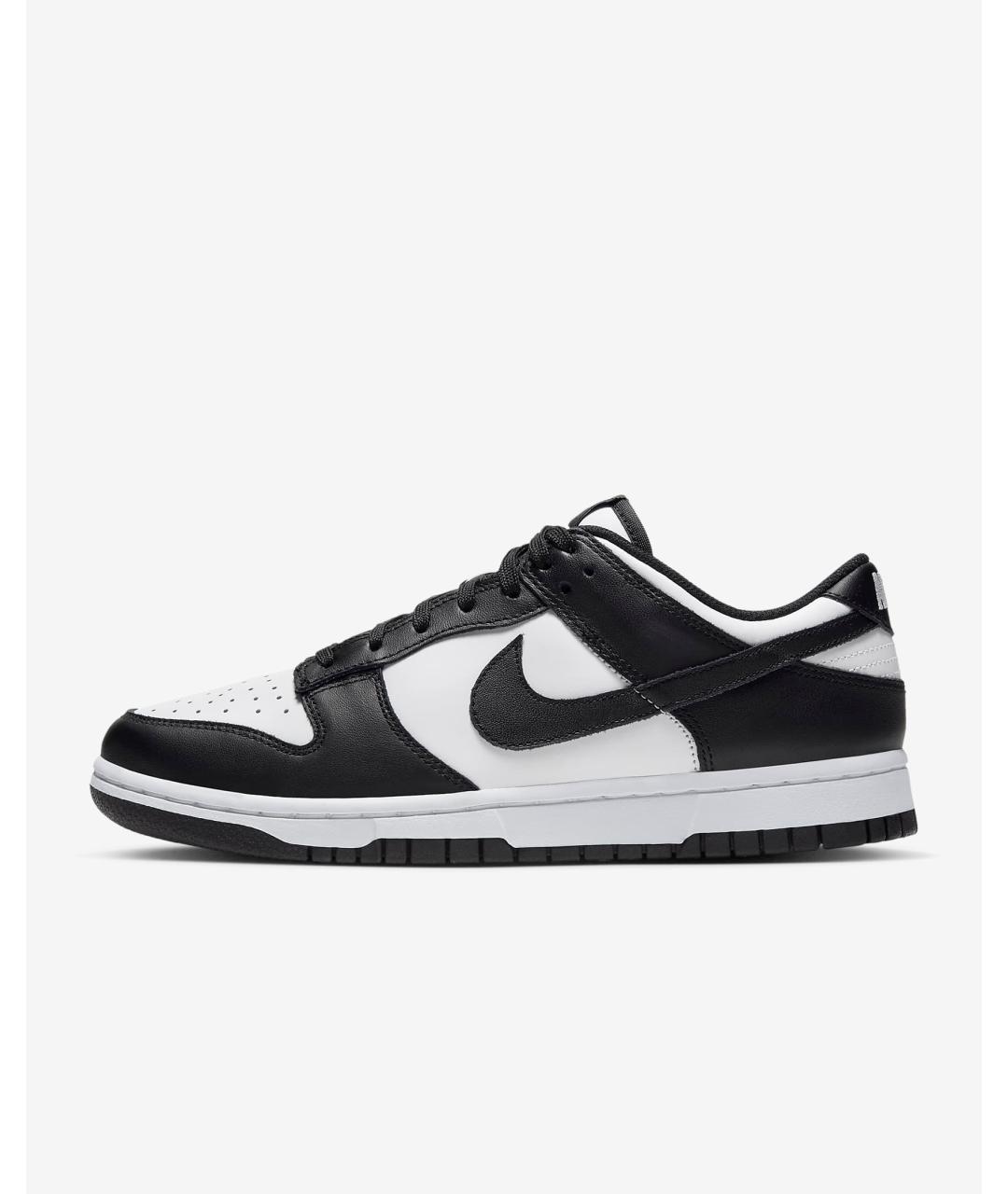 NIKE Черные низкие кроссовки / кеды, фото 8