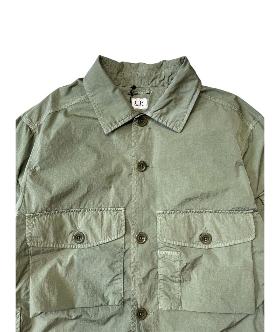 CP COMPANY Хаки полиамидовая куртка, фото 3