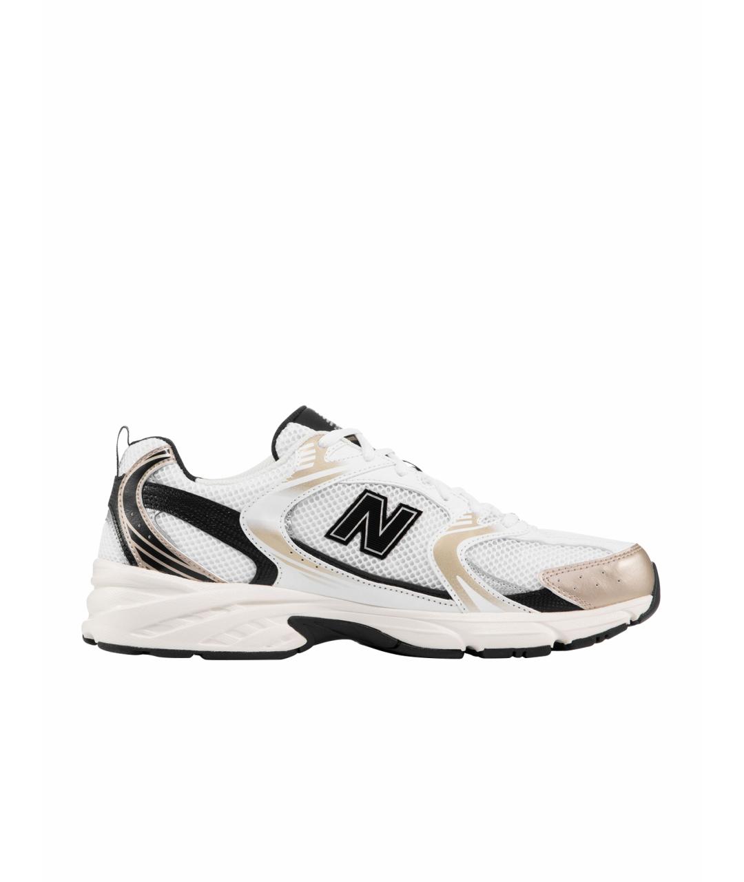 NEW BALANCE Белые текстильные кроссовки, фото 1