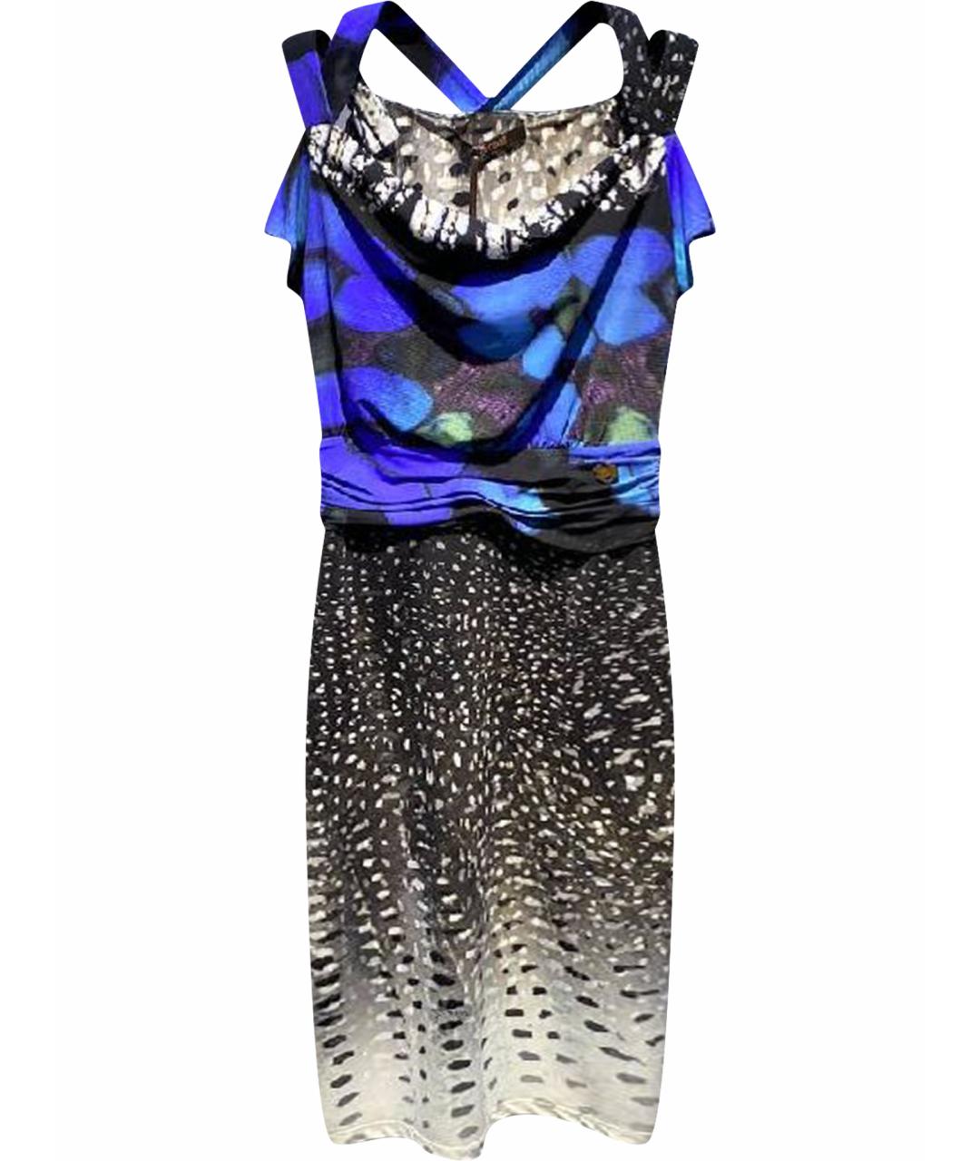 ROBERTO CAVALLI Мульти платье, фото 1