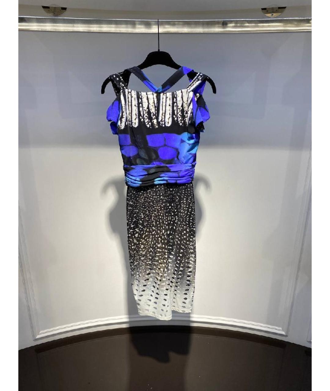 ROBERTO CAVALLI Мульти платье, фото 2