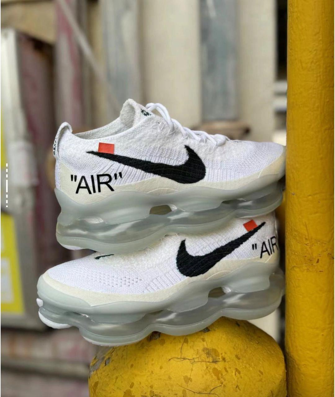 NIKE Белые текстильные высокие кроссовки / кеды, фото 7