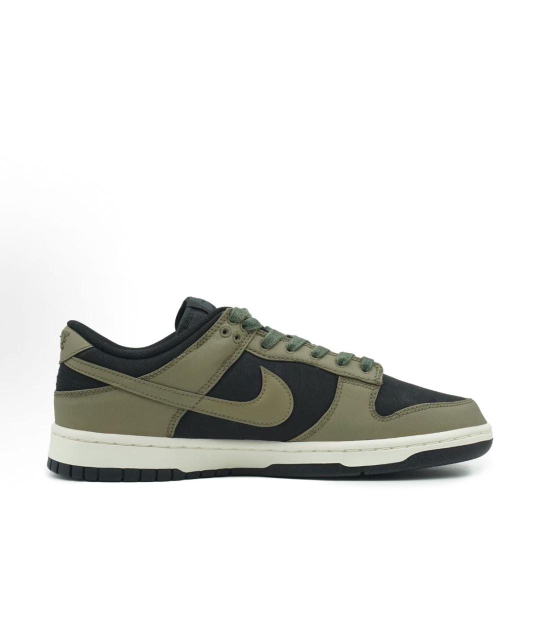 NIKE Хаки текстильные низкие кроссовки / кеды, фото 2