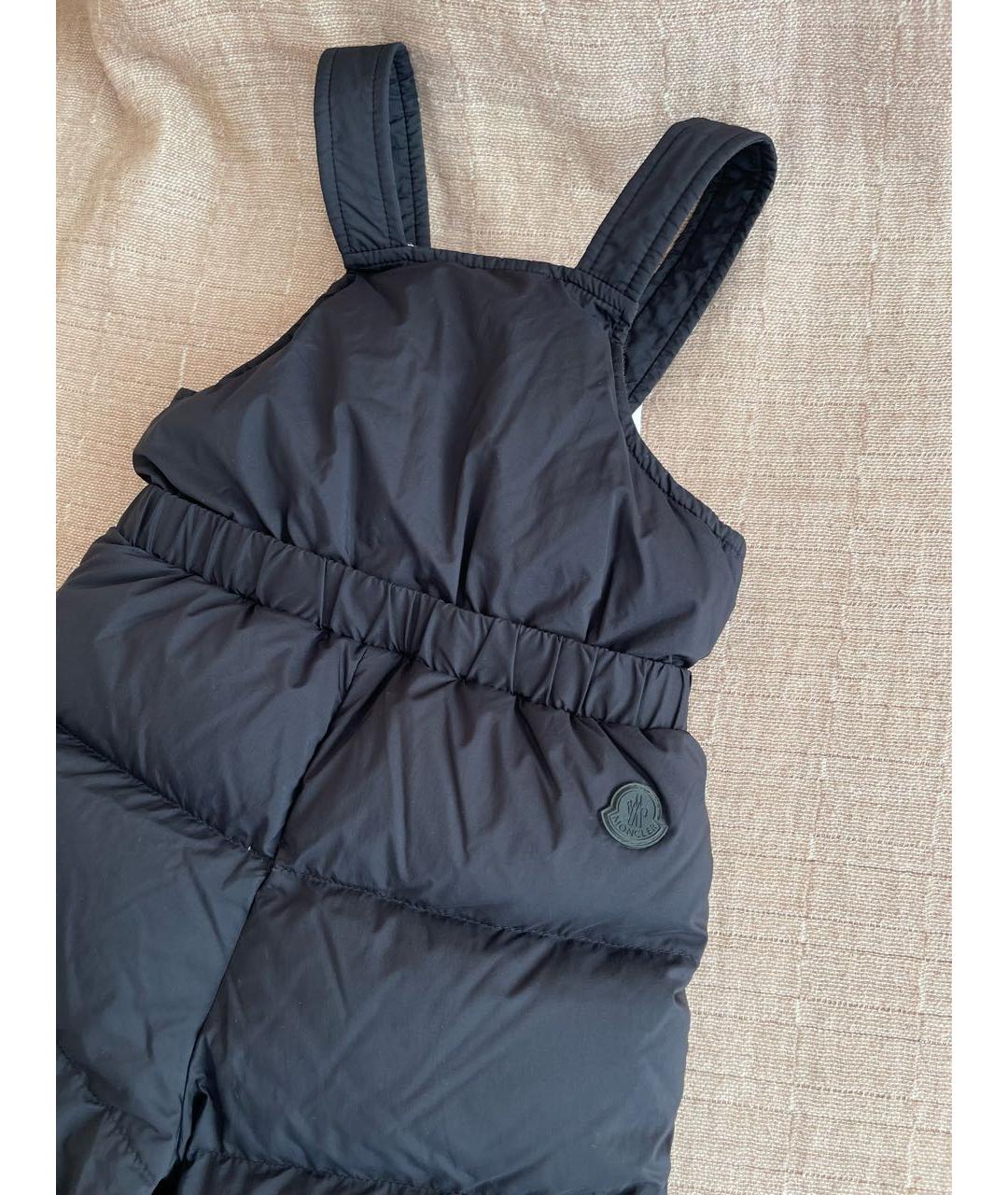 MONCLER Темно-синий комбинезон, фото 5