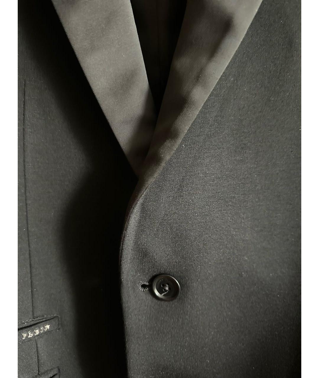 PHILIPP PLEIN Черный костюм-тройка, фото 4