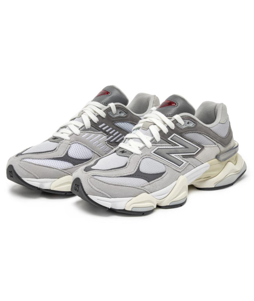 NEW BALANCE Серые текстильные кроссовки, фото 3