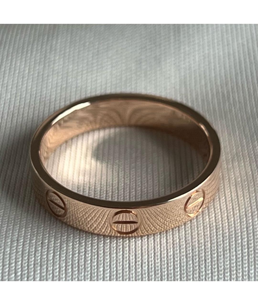 CARTIER Золотое кольцо из розового золота, фото 4