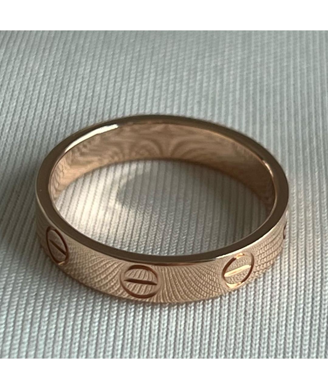 CARTIER Золотое кольцо из розового золота, фото 8