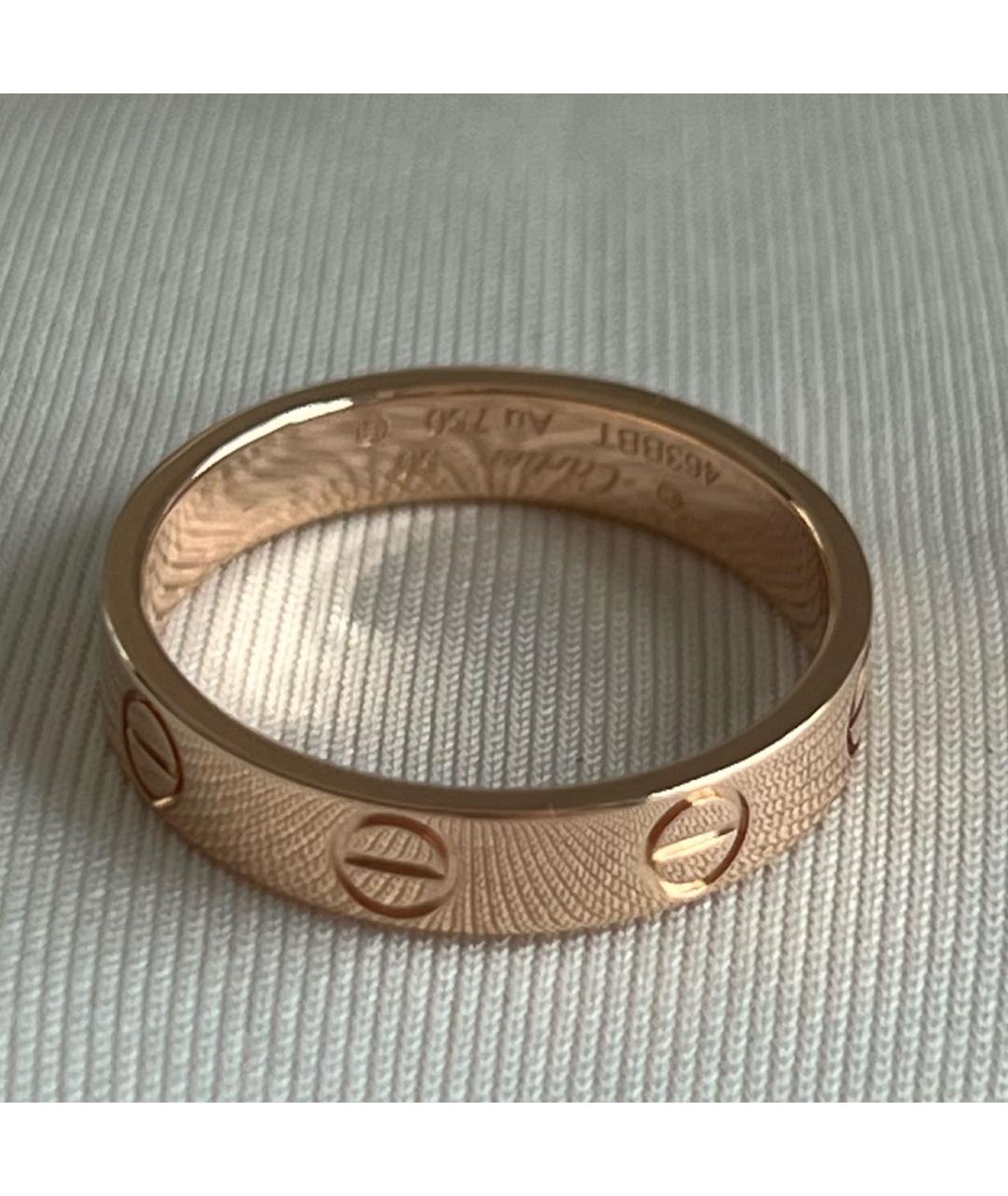 CARTIER Золотое кольцо из розового золота, фото 7