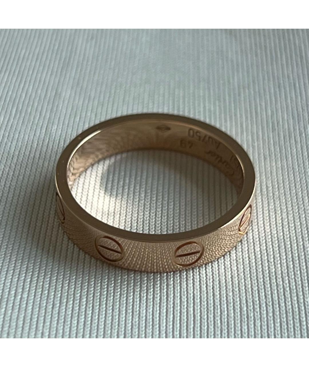 CARTIER Золотое кольцо из розового золота, фото 7