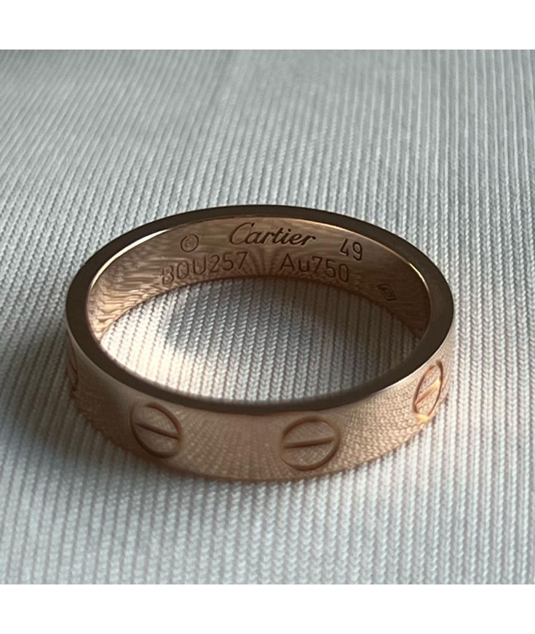 CARTIER Золотое кольцо из розового золота, фото 3