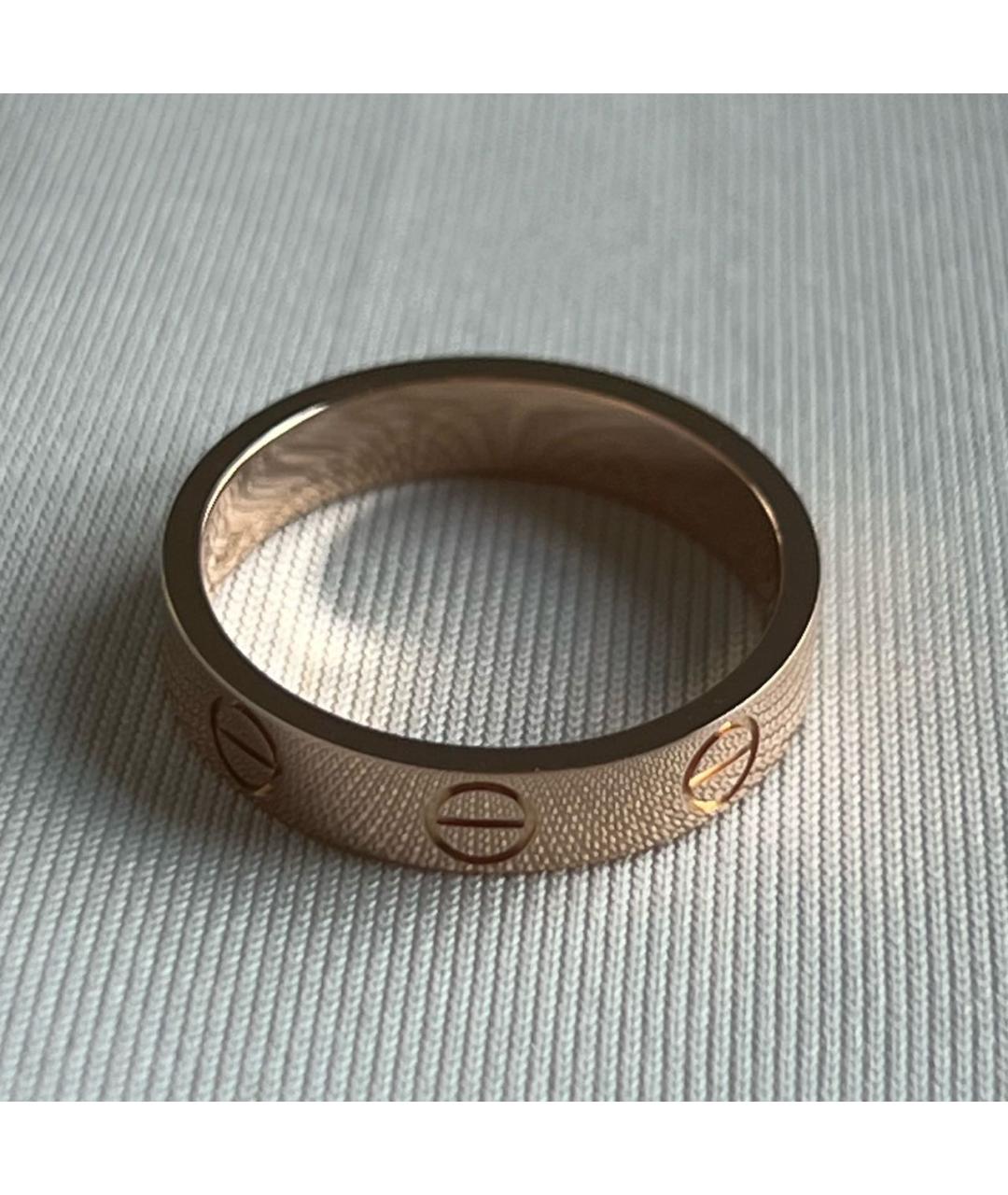 CARTIER Золотое кольцо из розового золота, фото 4