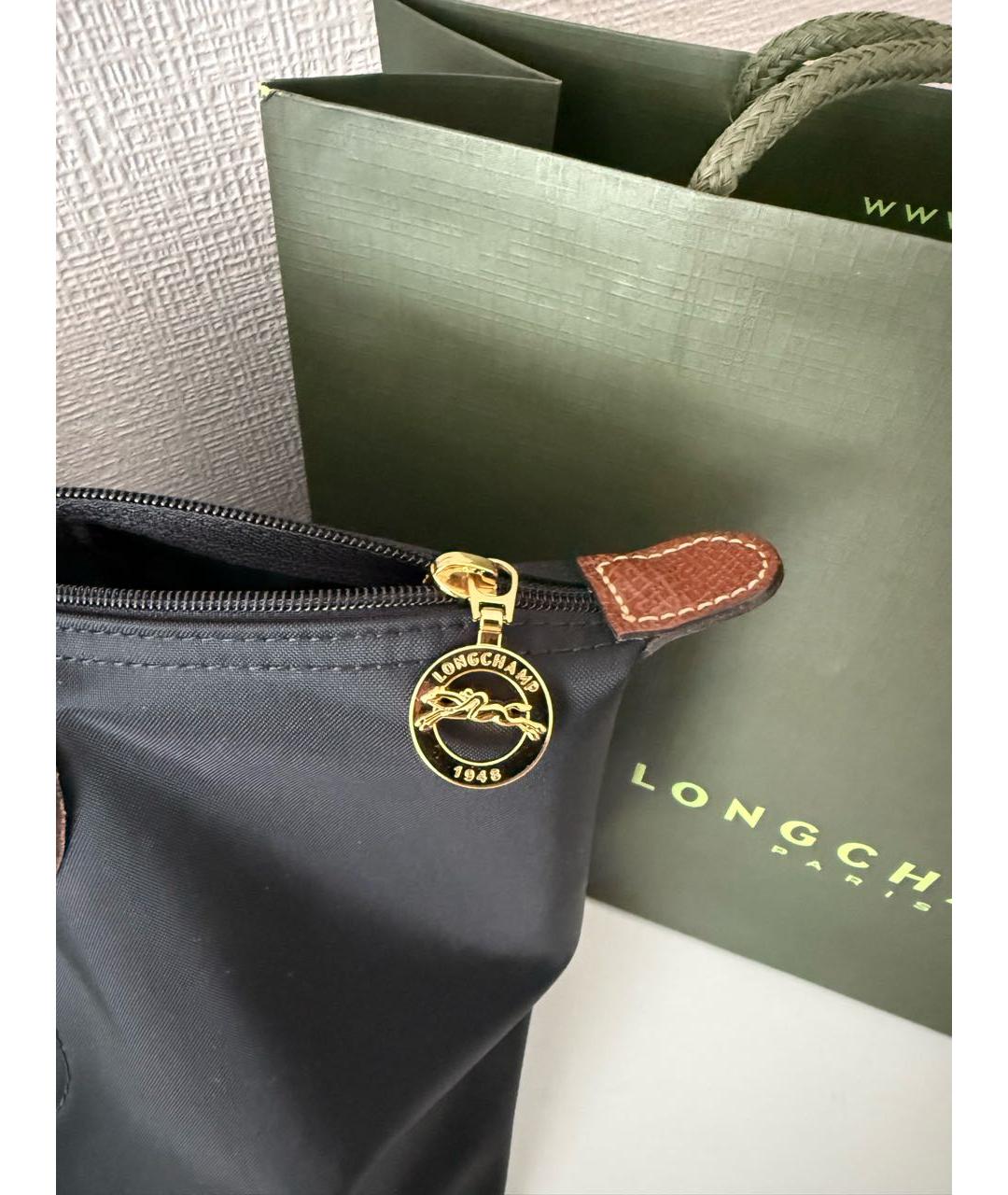 LONGCHAMP Черная сумка тоут, фото 8