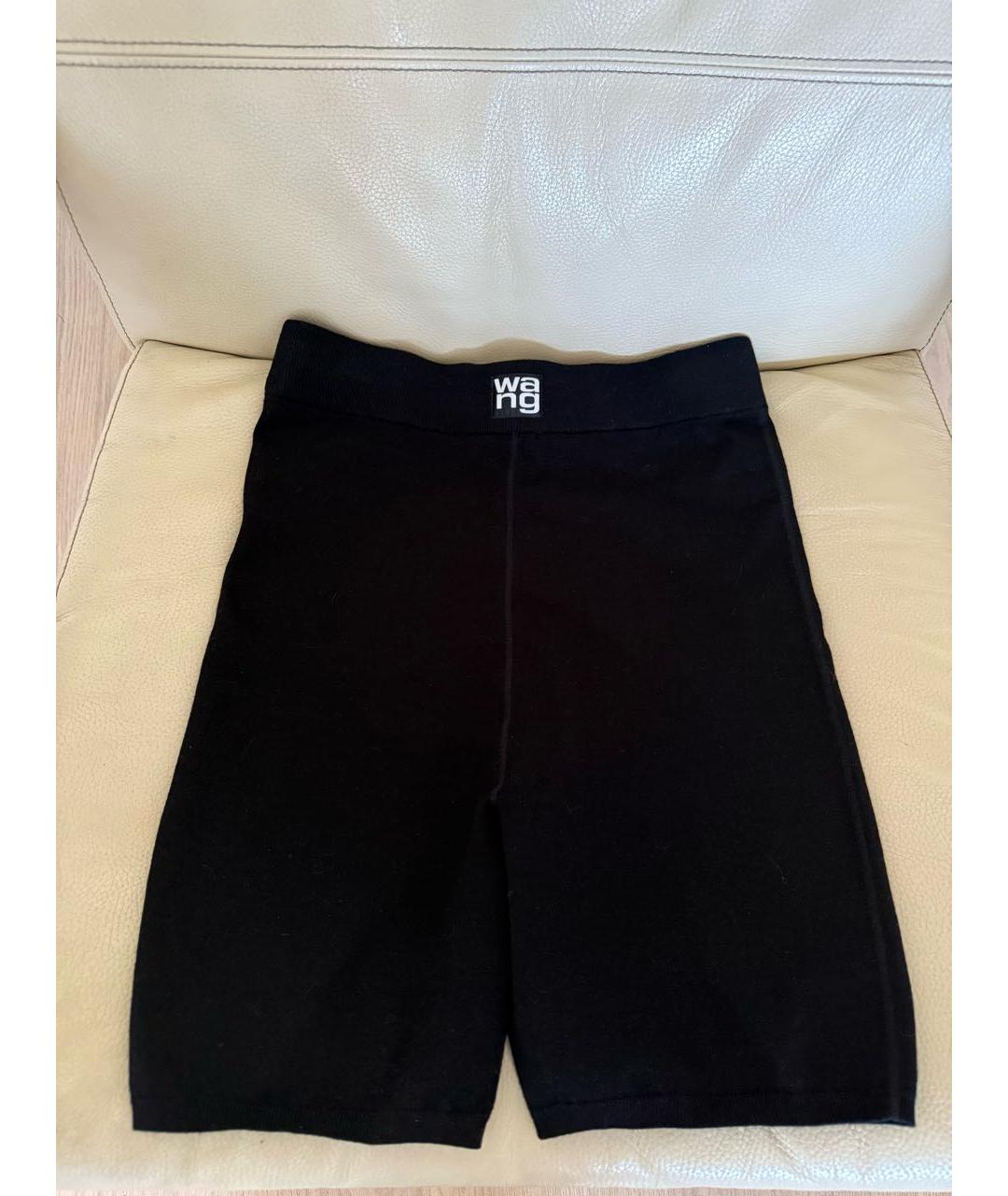 ALEXANDER WANG Черные вискозные шорты, фото 2
