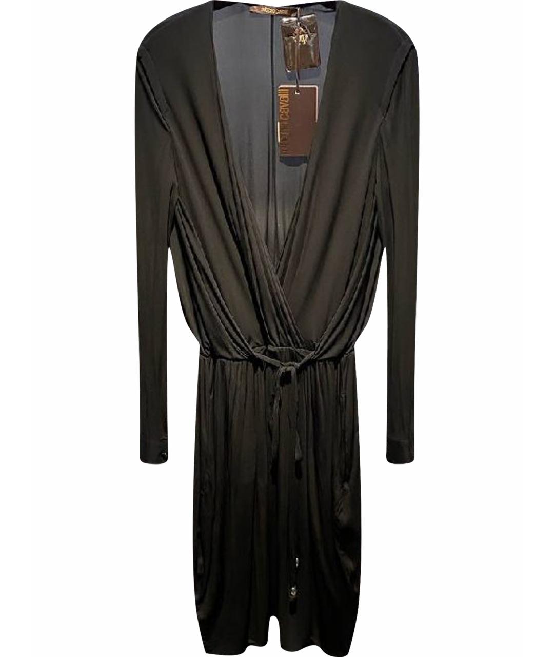 ROBERTO CAVALLI Черное повседневное платье, фото 1