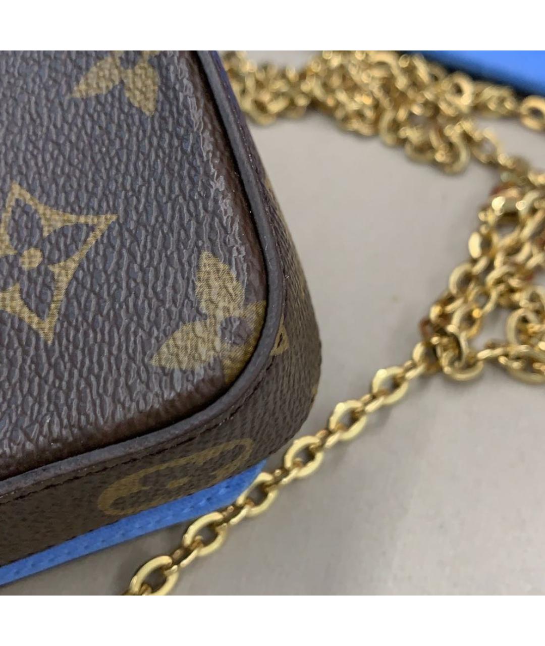 LOUIS VUITTON Коричневая сумка с короткими ручками, фото 7