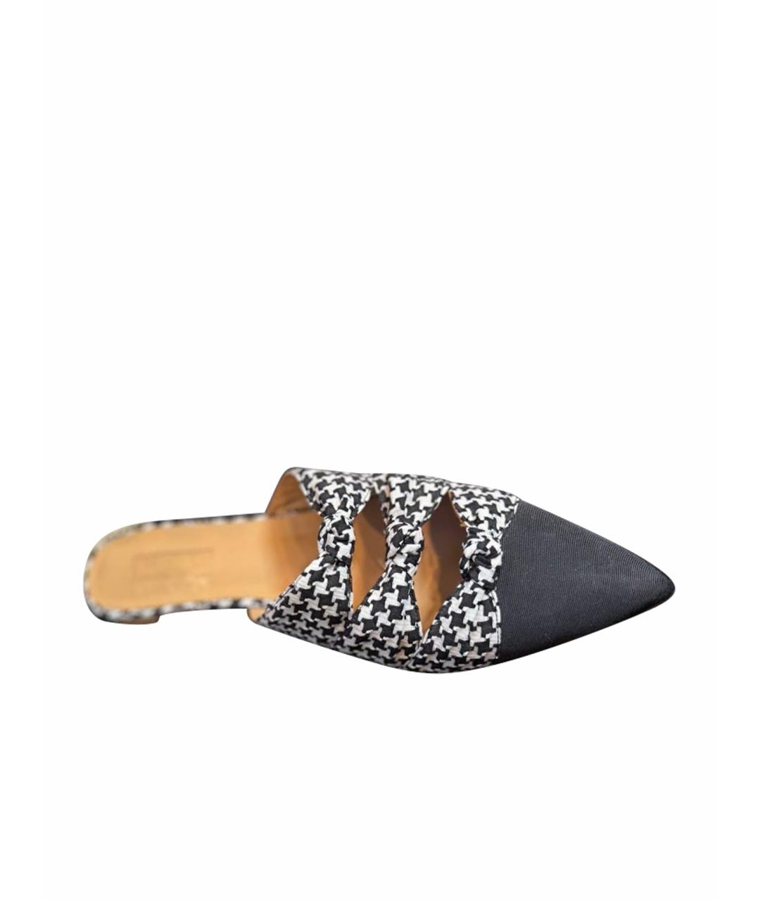 AQUAZZURA Черные мюли, фото 1