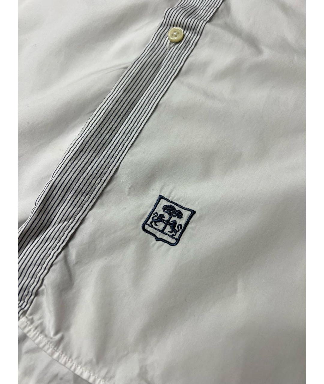 CORNELIANI Белая хлопковая классическая рубашка, фото 2