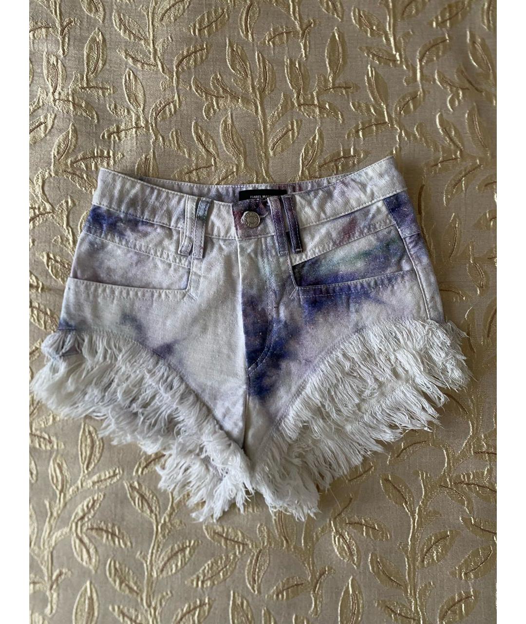 ISABEL MARANT Белые хлопковые шорты, фото 8