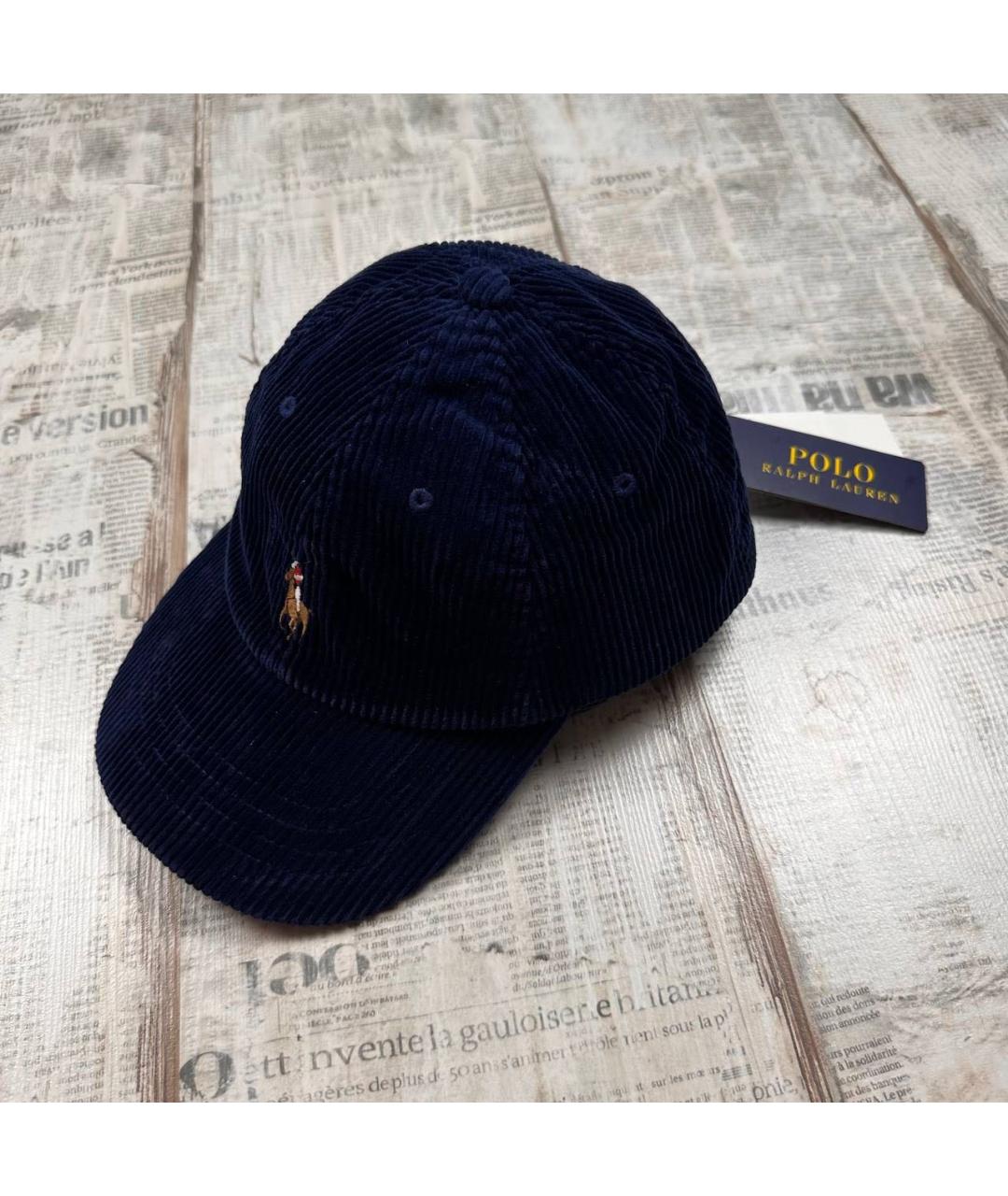 POLO RALPH LAUREN Темно-синяя кепка/бейсболка, фото 3