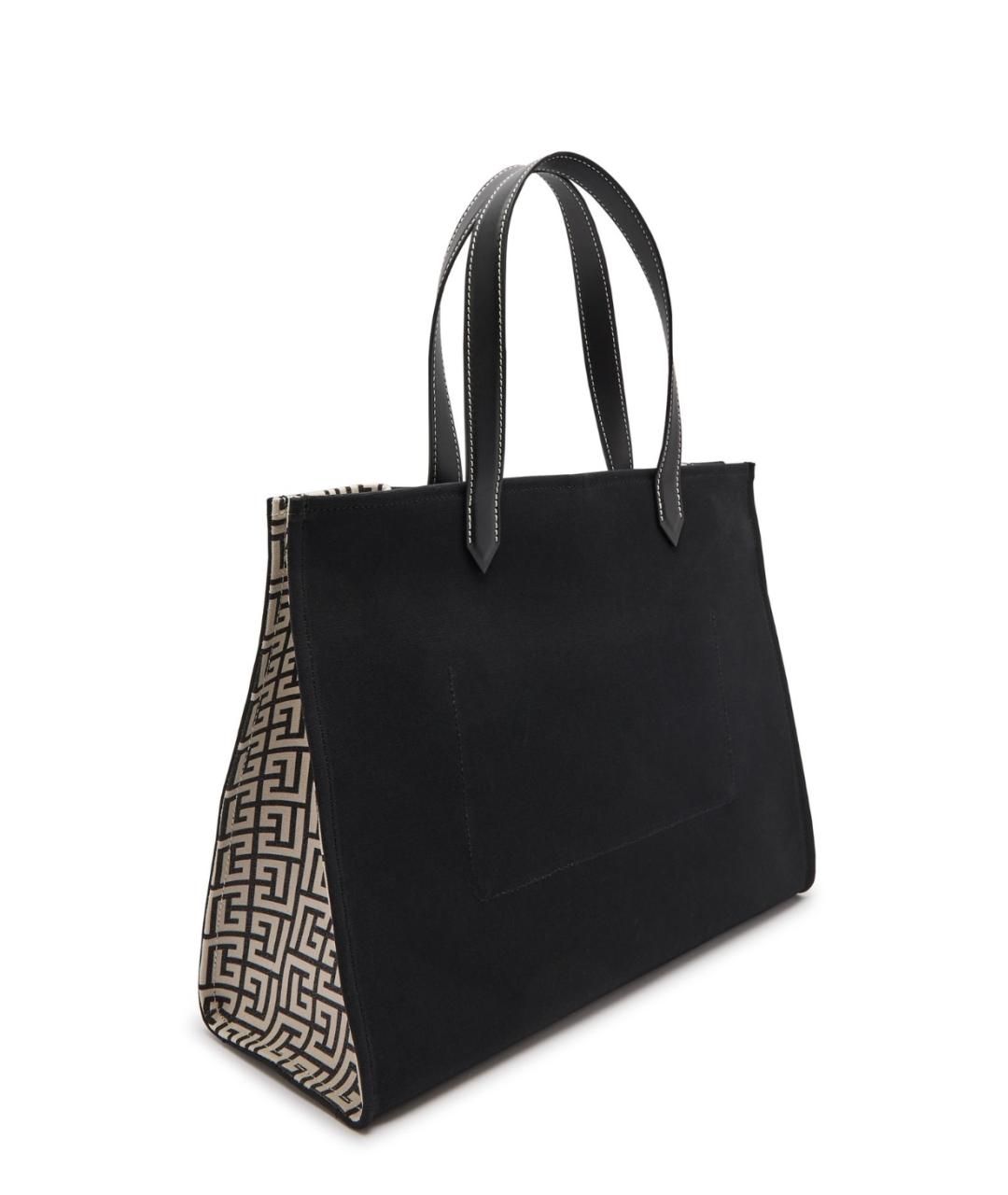 BALMAIN Черная сумка тоут, фото 3