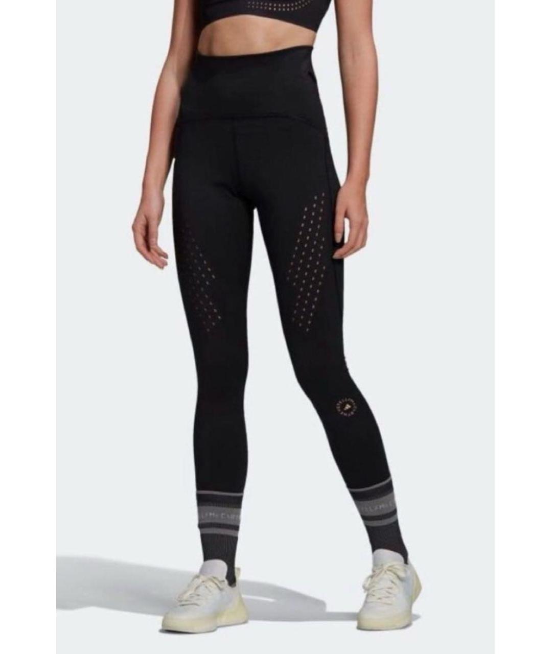 ADIDAS BY STELLA MCCARTNEY Черные спортивные брюки и шорты, фото 2