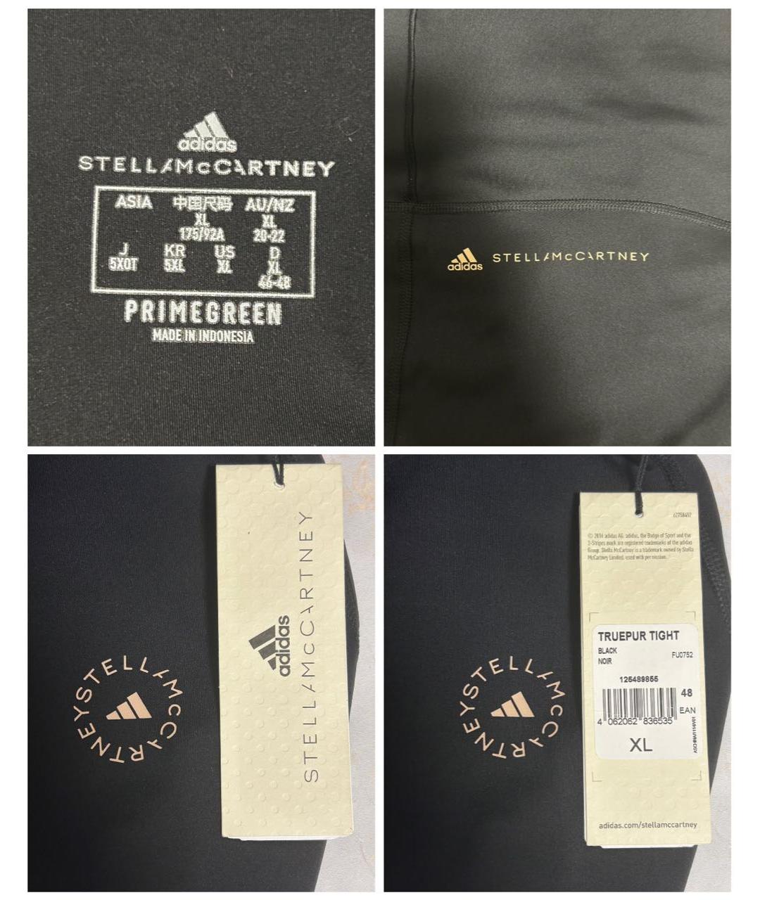 ADIDAS BY STELLA MCCARTNEY Черные спортивные брюки и шорты, фото 4
