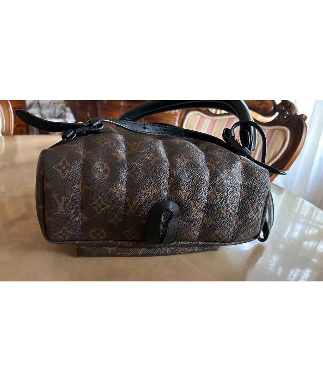 LOUIS VUITTON Коричневый рюкзак, фото 6