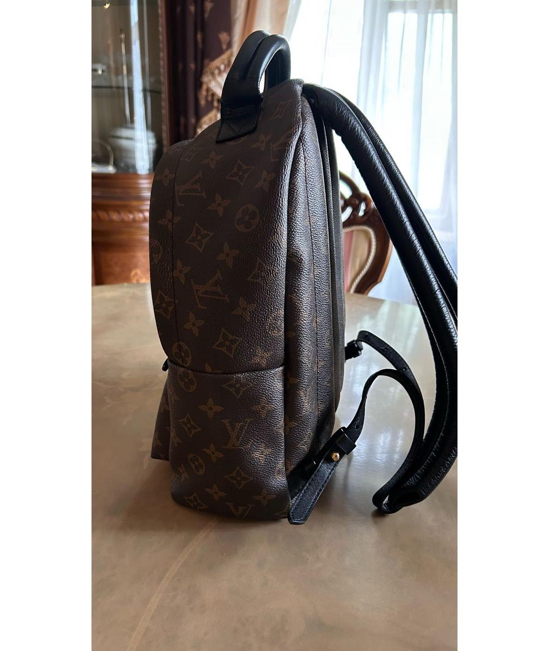 LOUIS VUITTON Коричневый рюкзак, фото 5