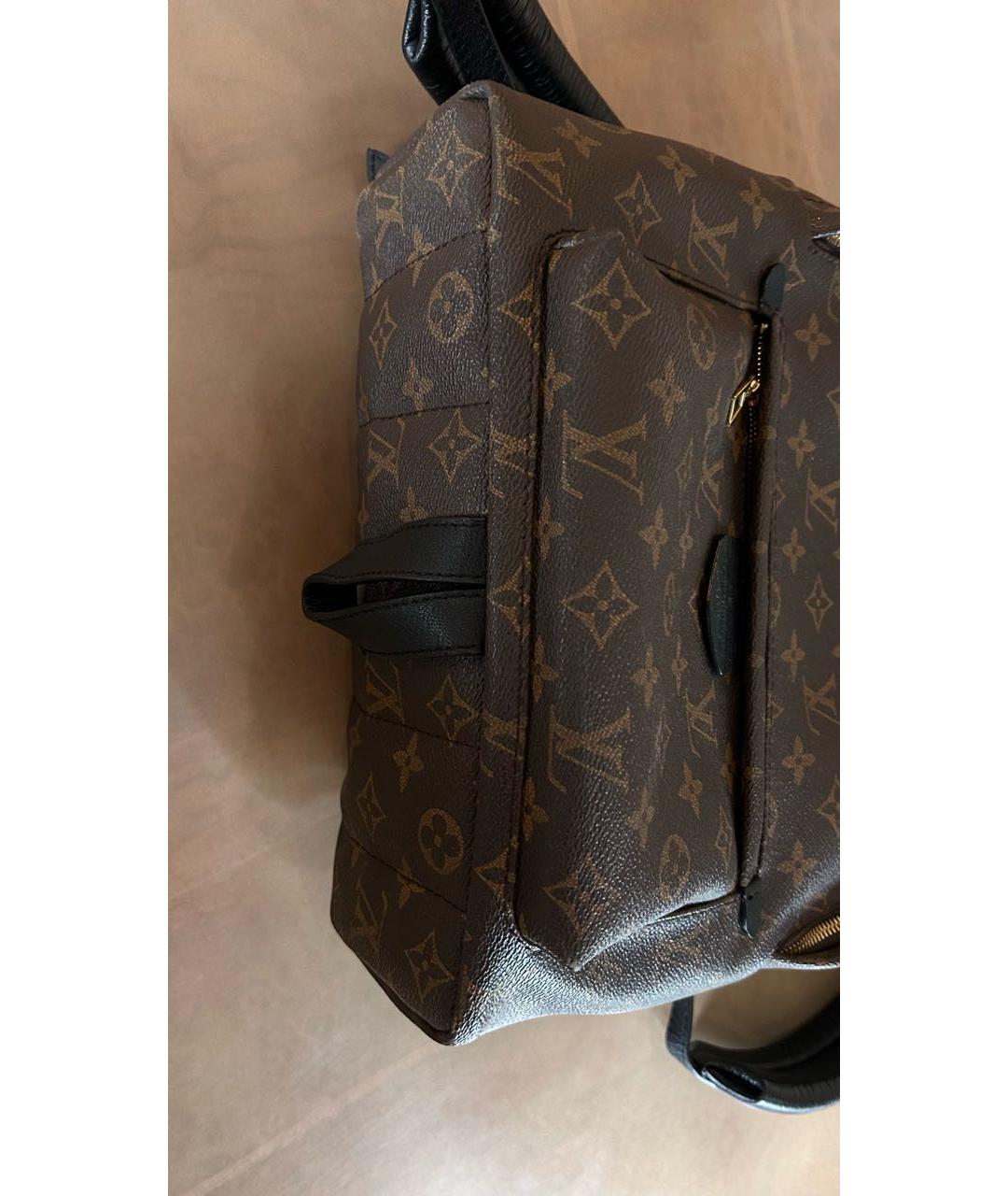 LOUIS VUITTON Коричневый рюкзак, фото 7