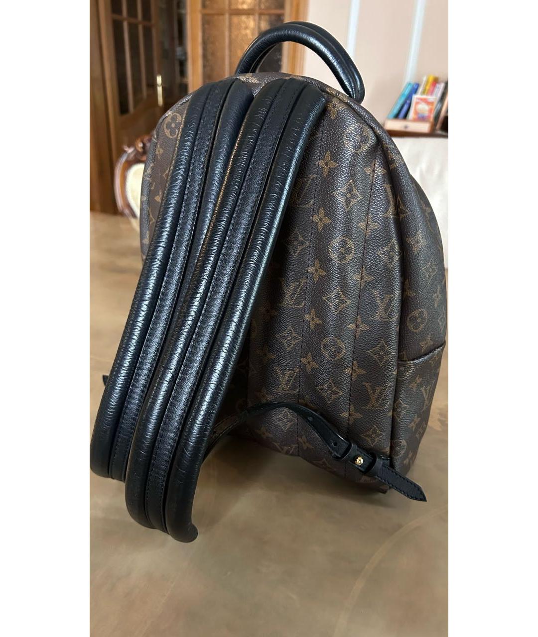 LOUIS VUITTON Коричневый рюкзак, фото 4