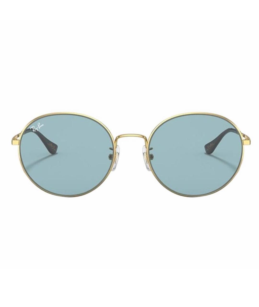 RAY BAN Синие металлические солнцезащитные очки, фото 1