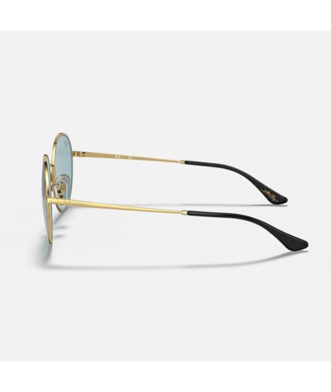 RAY BAN Синие металлические солнцезащитные очки, фото 2