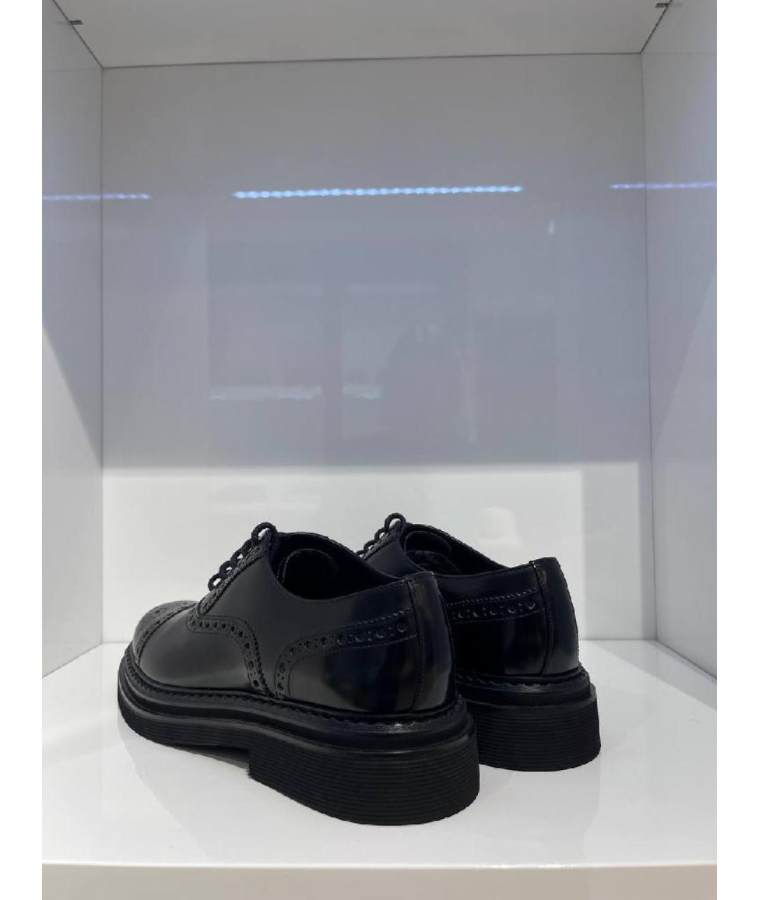 DOLCE&GABBANA Черные туфли, фото 6