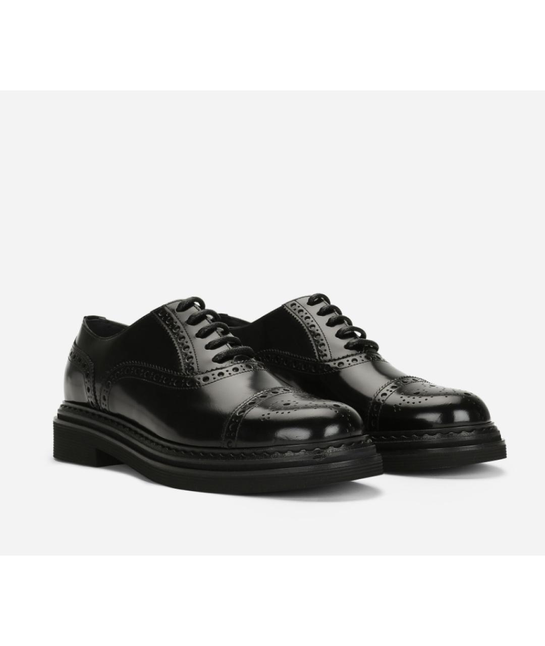 DOLCE&GABBANA Черные туфли, фото 2