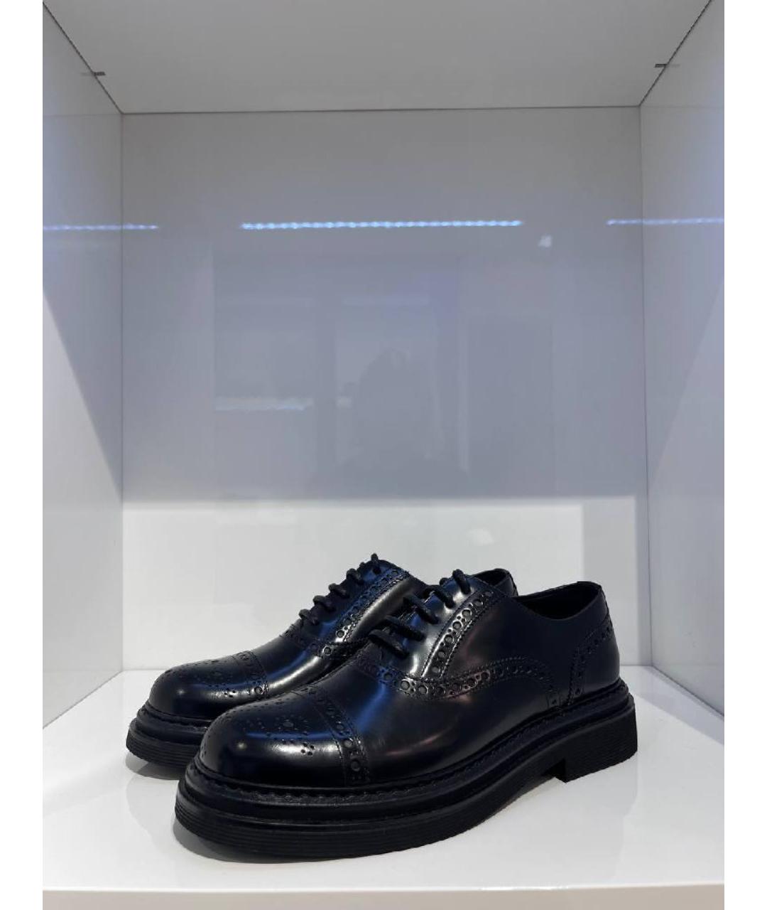 DOLCE&GABBANA Черные туфли, фото 4