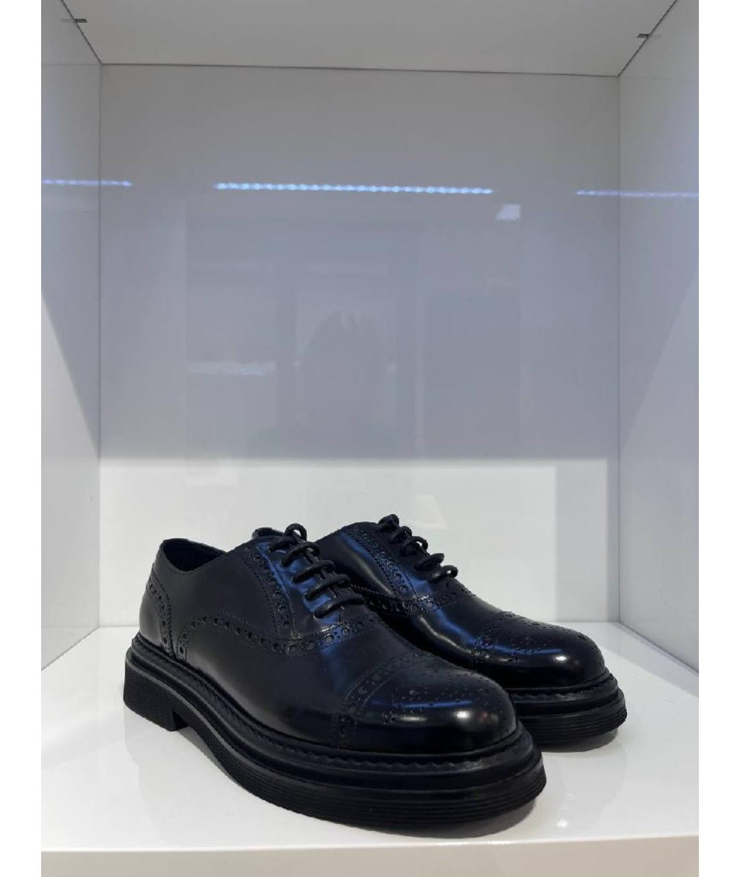 DOLCE&GABBANA Черные туфли, фото 5