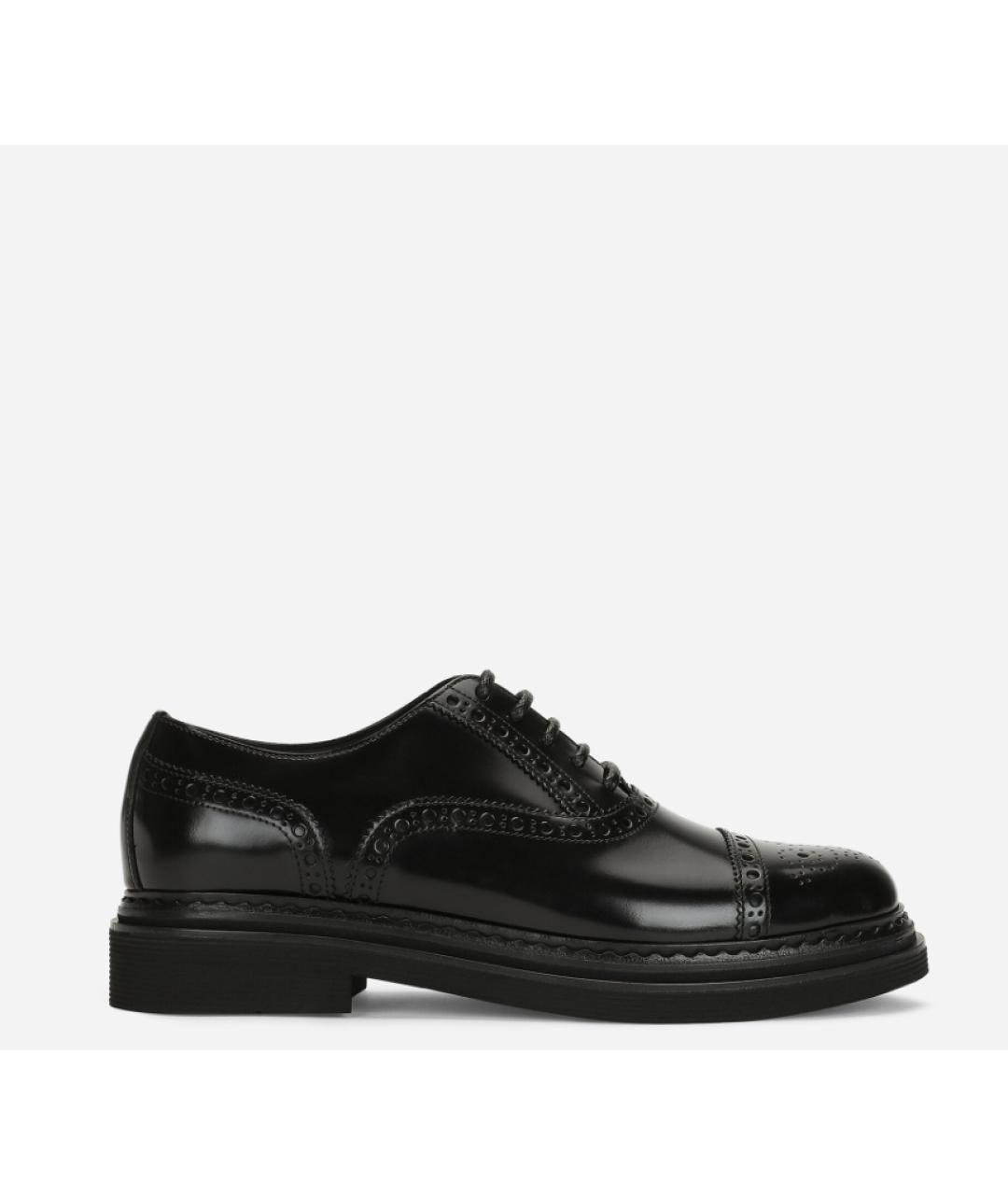 DOLCE&GABBANA Черные туфли, фото 7