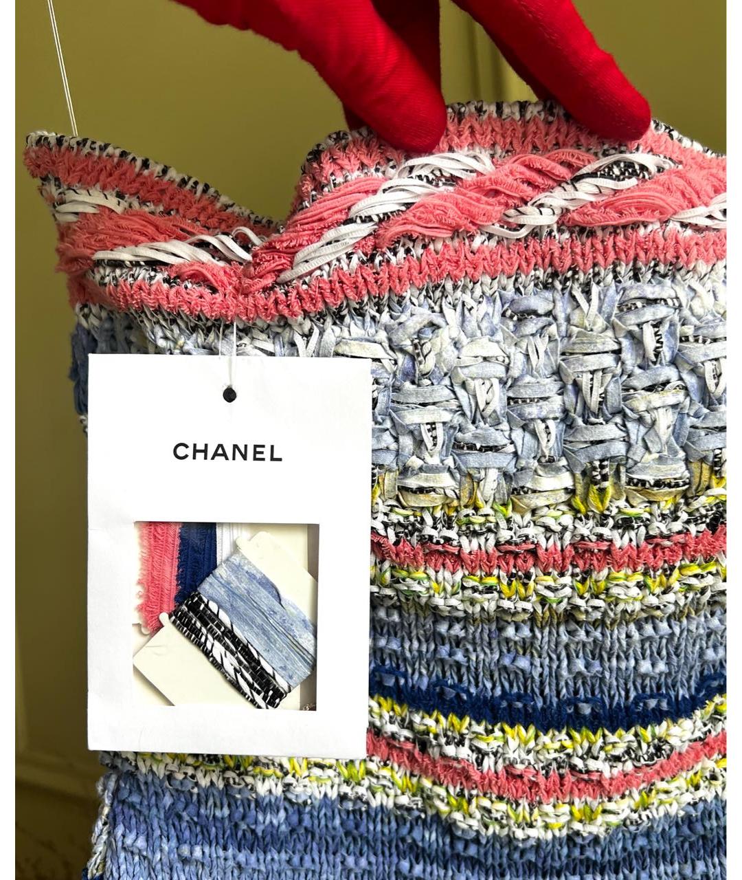 CHANEL Мульти повседневное платье, фото 2