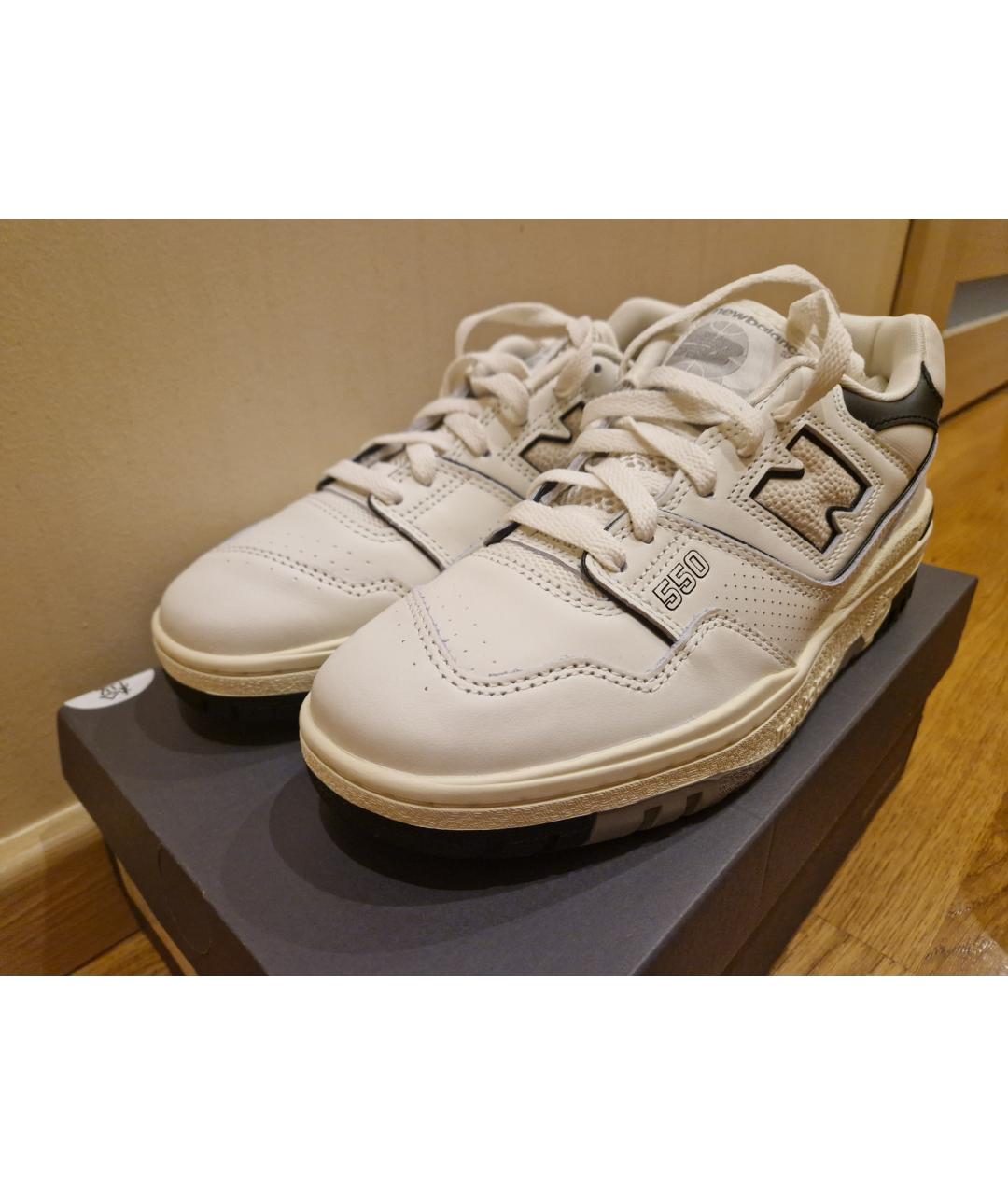 NEW BALANCE Черные кожаные кроссовки, фото 6