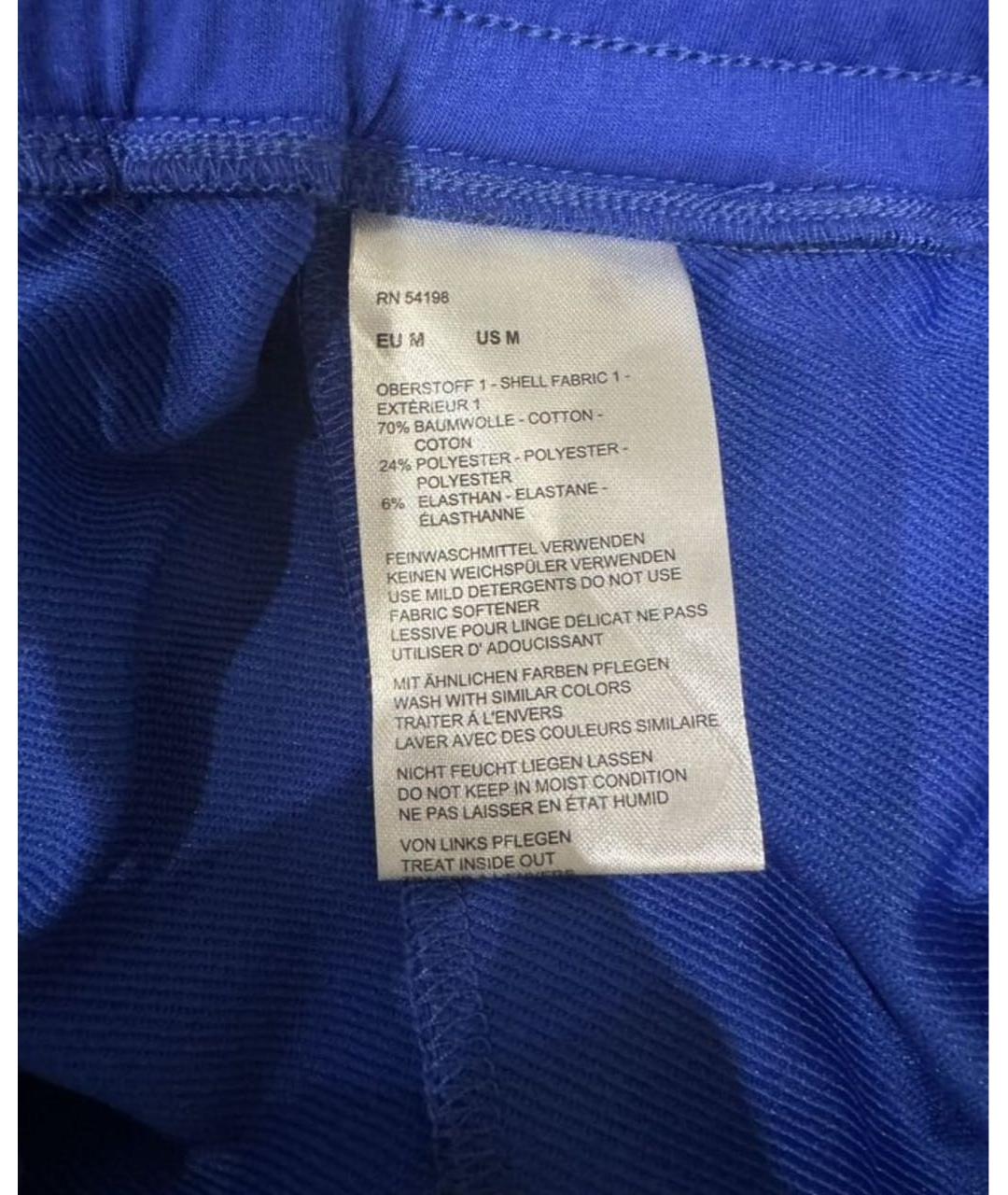 BOGNER Синие хлопковые шорты, фото 3