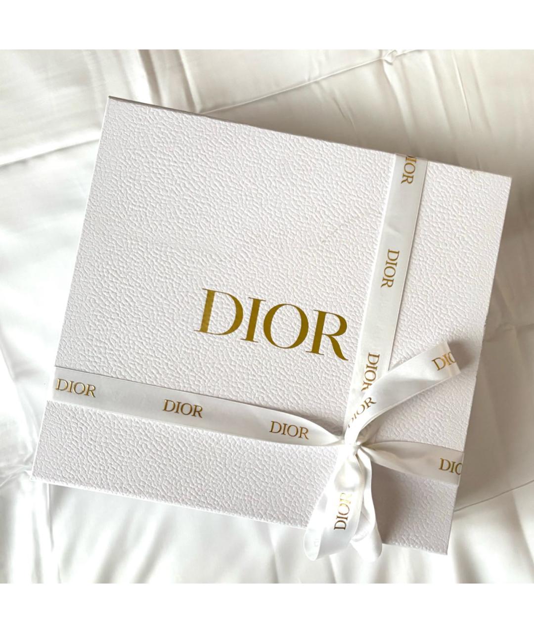 CHRISTIAN DIOR Голубая кожаная сумка через плечо, фото 2