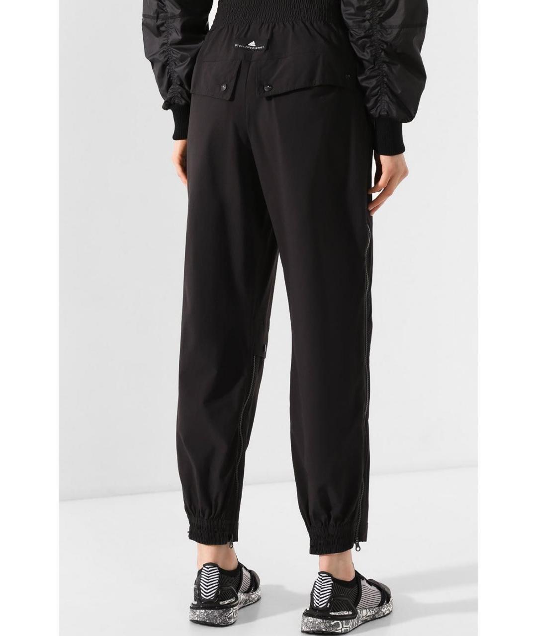 ADIDAS BY STELLA MCCARTNEY Черные прямые брюки, фото 7