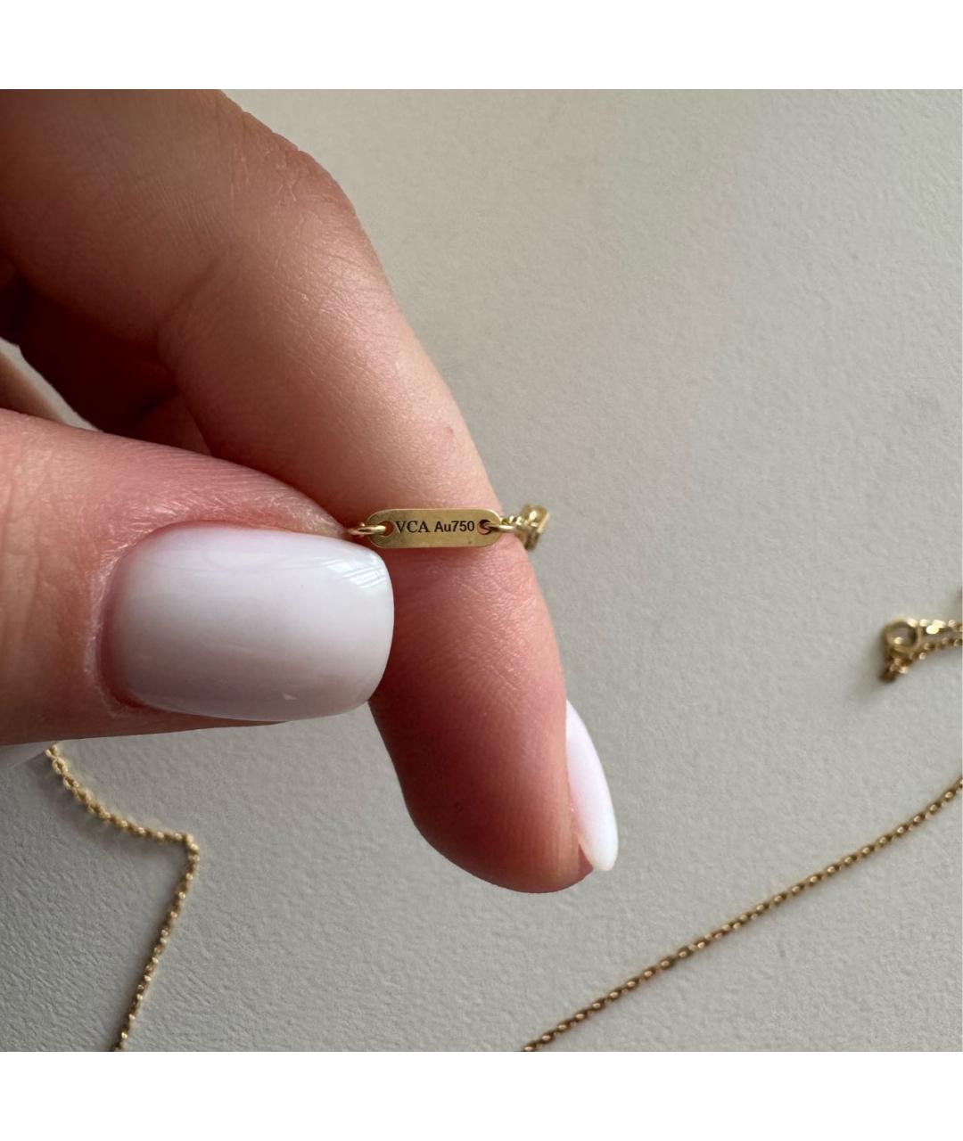 VAN CLEEF & ARPELS Золотая подвеска из желтого золота, фото 4