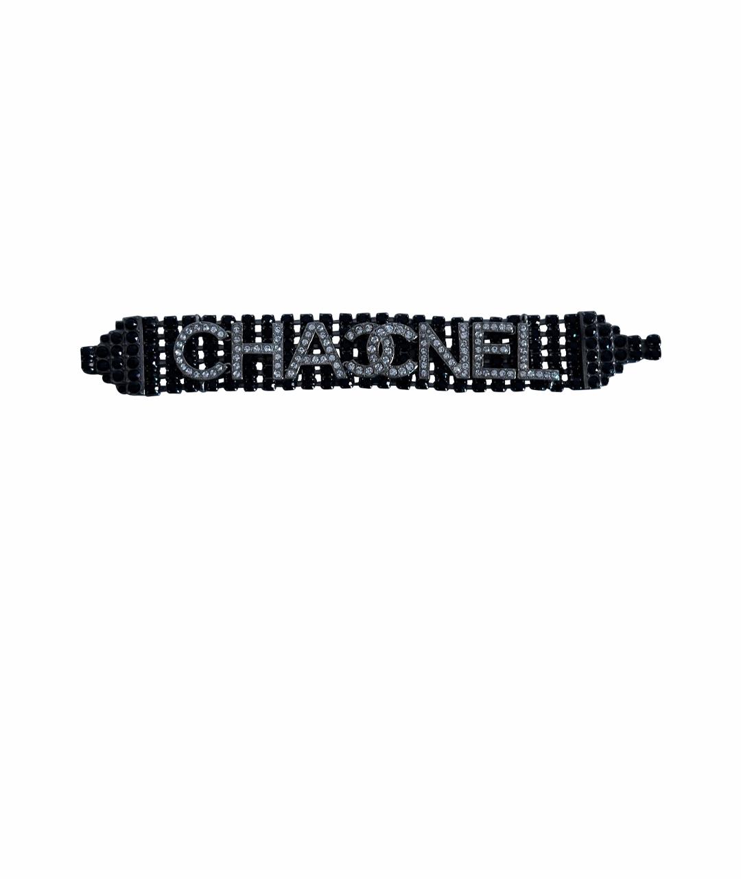CHANEL Черный чокер, фото 1