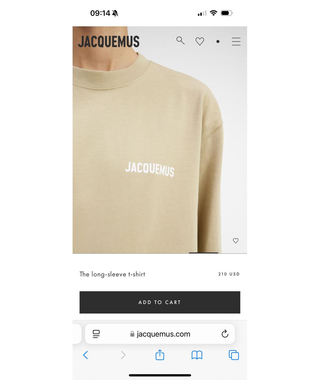 JACQUEMUS Бежевое хлопковое повседневное платье, фото 2