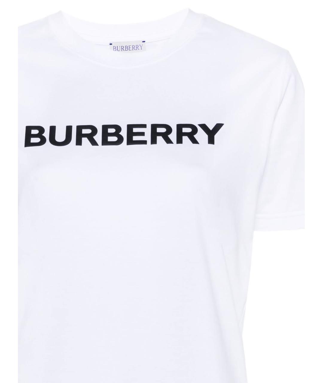 BURBERRY Белая футболка, фото 2