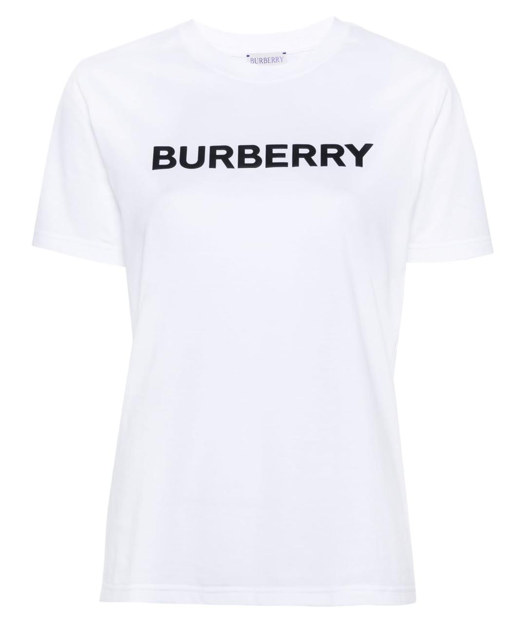 BURBERRY Белая футболка, фото 1