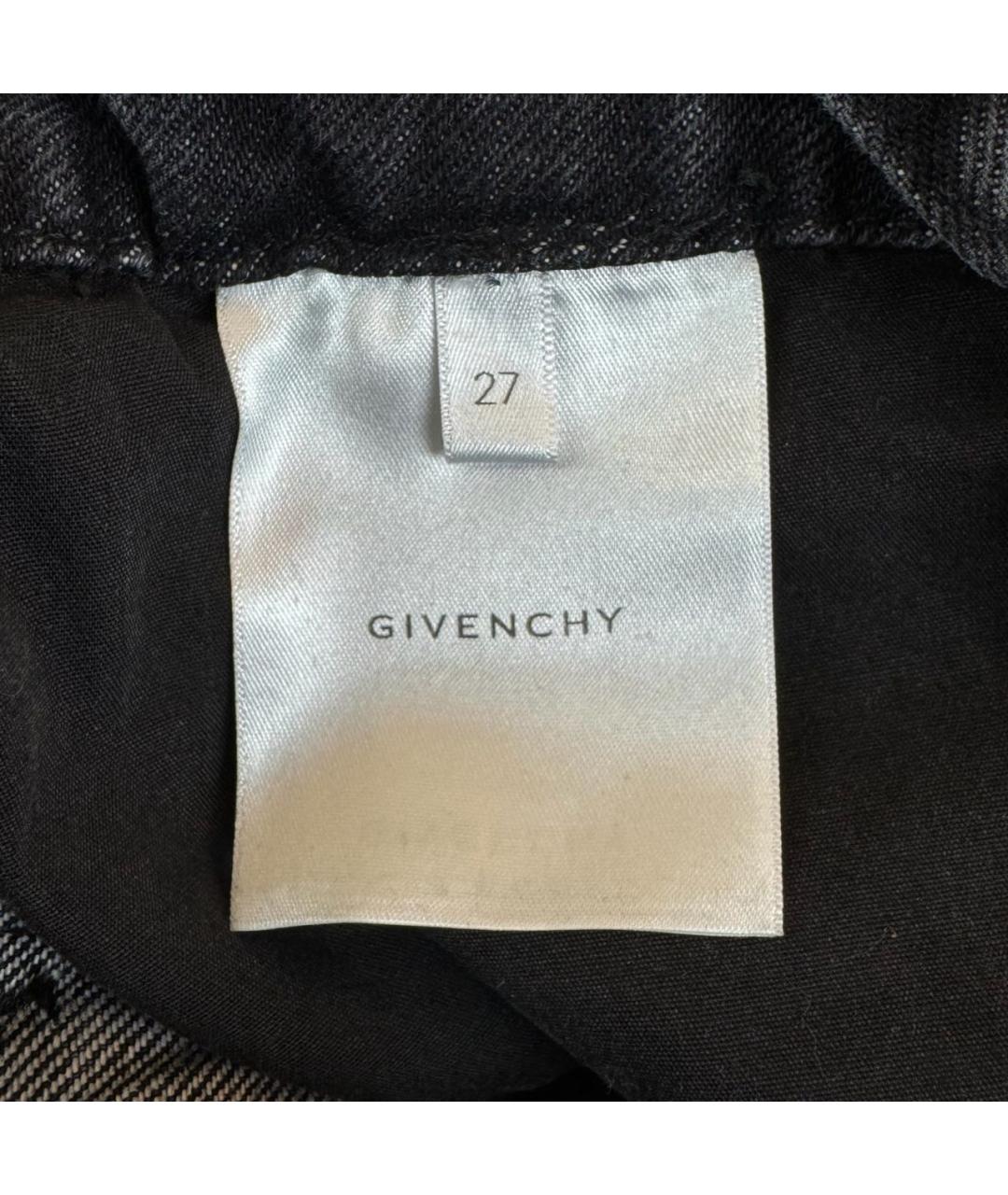 GIVENCHY Серые деним шорты, фото 8