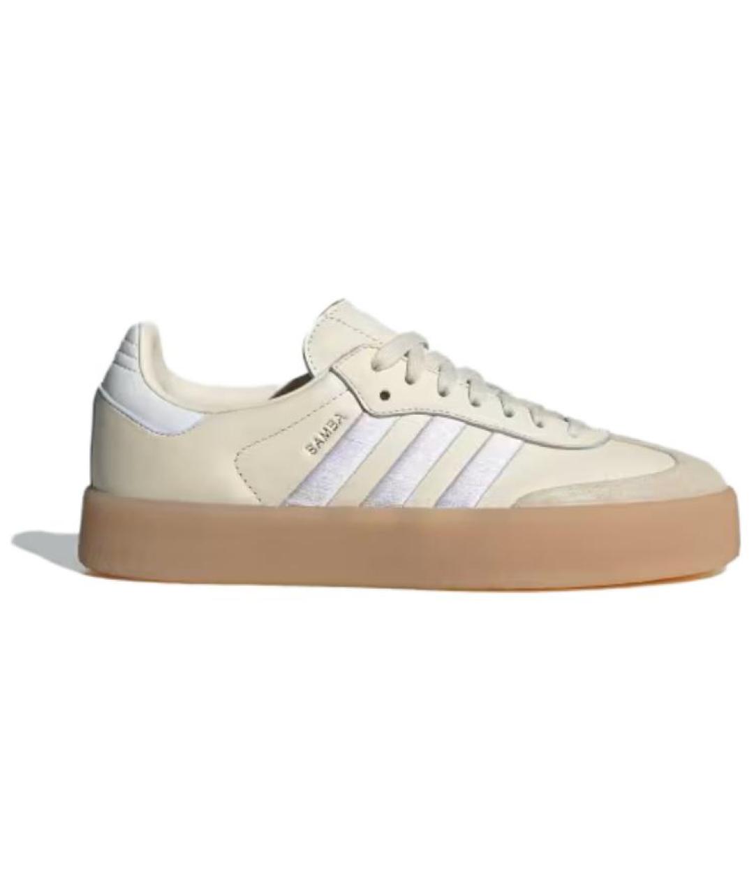 ADIDAS Бежевые кеды, фото 1